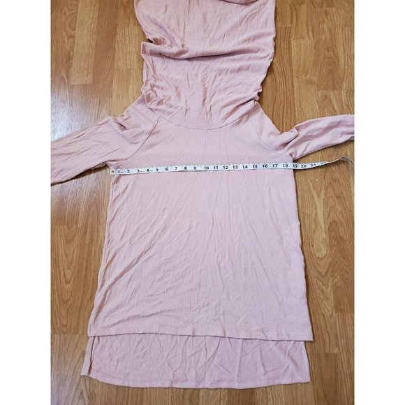 Gibson Convertible Neckline Tunic - size XS in Pink. - Picture 9 of 12